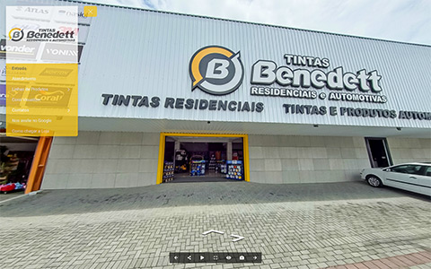 Imagem inicial do tour virtual
