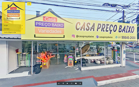 Imagem inicial do tour virtual