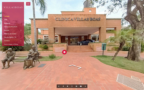 Imagem inicial do tour virtual