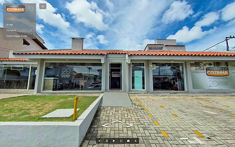 Imagem inicial do tour virtual