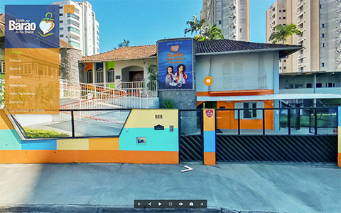 Imagem inicial do tour virtual