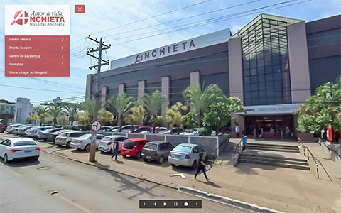 Imagem inicial do tour virtual