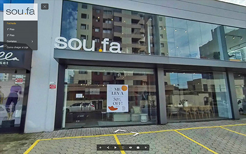 Imagem inicial do tour virtual