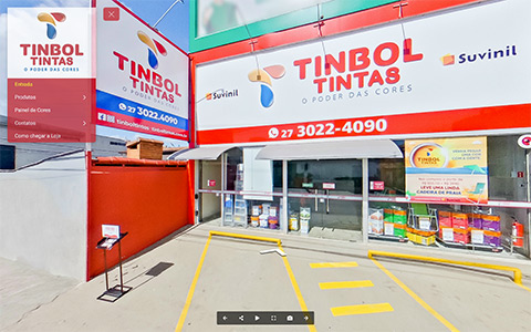 Imagem inicial do tour virtual