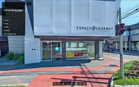 Imagem inicial do tour virtual