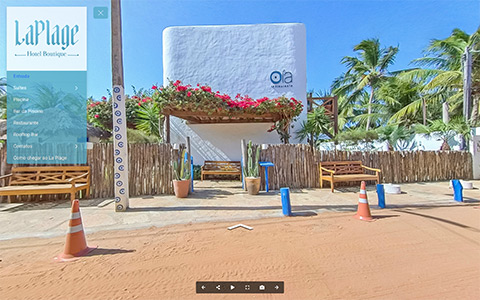 Imagem inicial do tour virtual