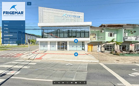 Imagem inicial do tour virtual