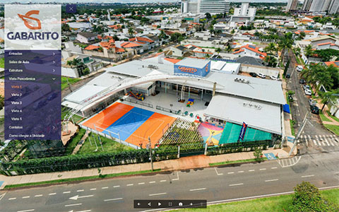 Imagem inicial do tour virtual