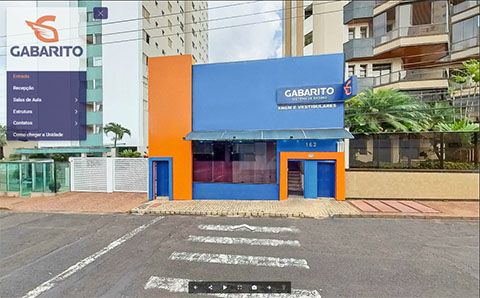Imagem inicial do tour virtual