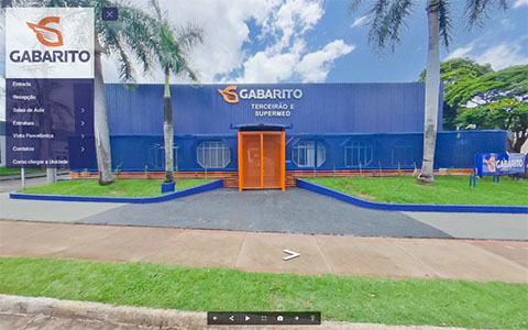 Imagem inicial do tour virtual