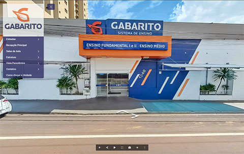 Imagem inicial do tour virtual