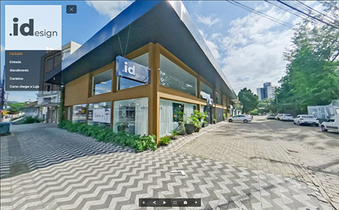 Imagem inicial do tour virtual