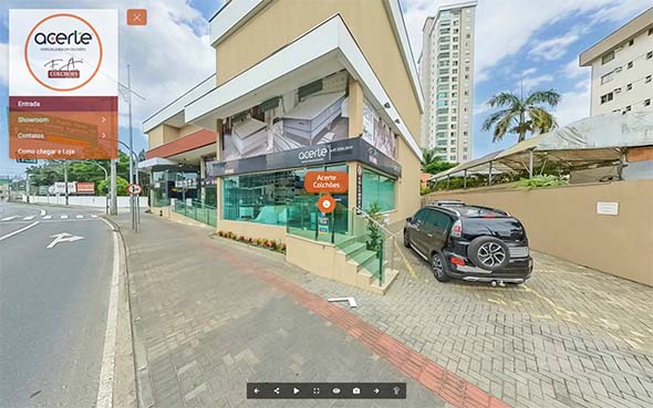 Imagem inicial do tour virtual