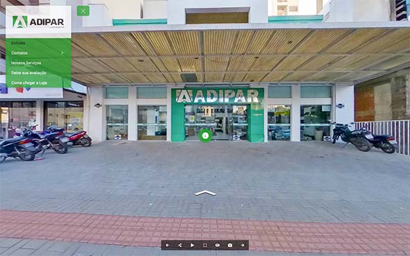 Imagem inicial do tour virtual