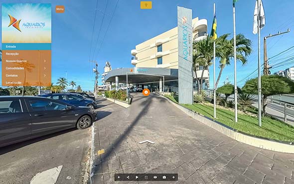 Imagem inicial do tour virtual