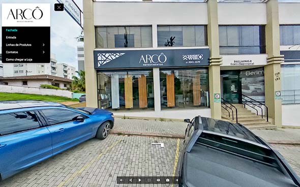 Imagem inicial do tour virtual