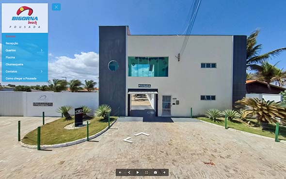 Imagem inicial do tour virtual