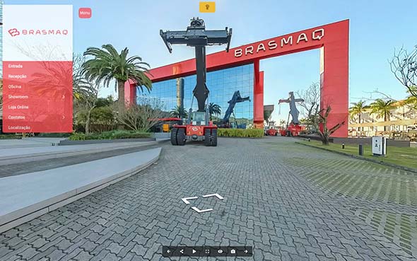 Imagem inicial do tour virtual