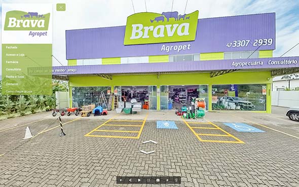 Imagem inicial do tour virtual