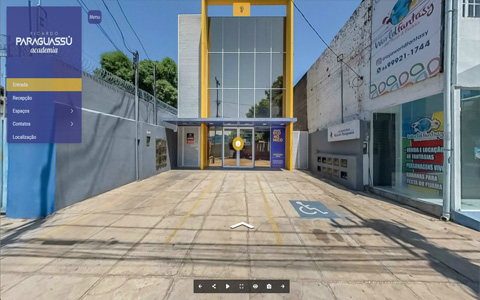 Imagem inicial do tour virtual