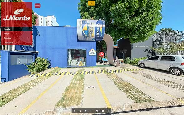 Imagem inicial do tour virtual