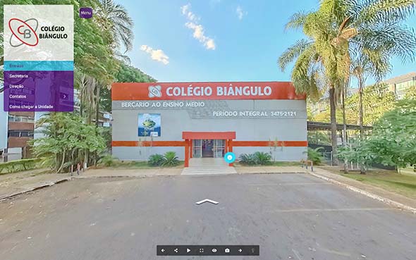 Imagem inicial do tour virtual