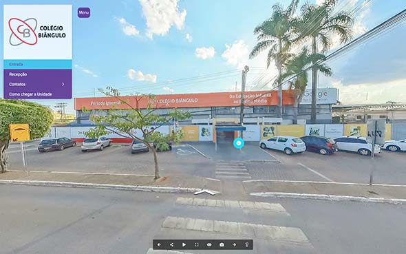 Imagem inicial do tour virtual