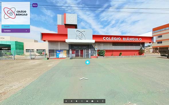 Imagem inicial do tour virtual