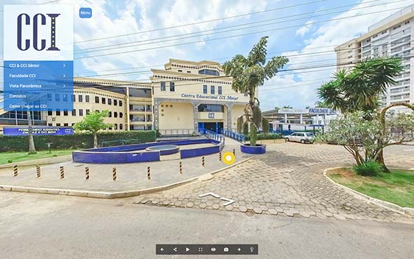 Imagem inicial do tour virtual