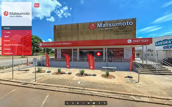 Imagem inicial do tour virtual