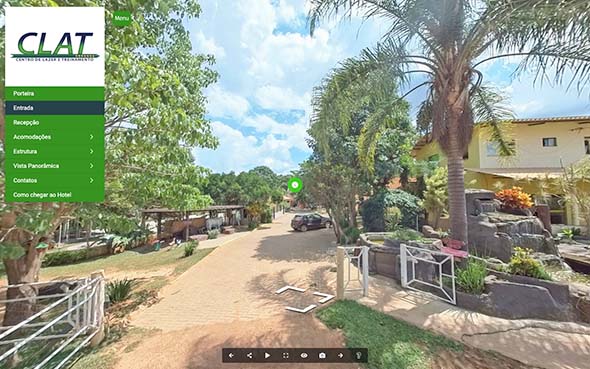 Imagem inicial do tour virtual
