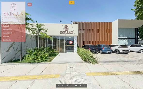 Imagem inicial do tour virtual