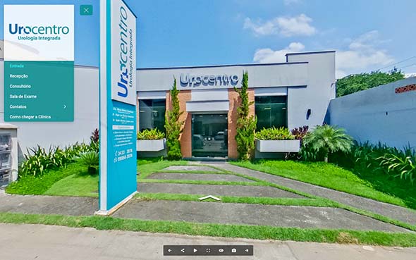 Imagem inicial do tour virtual