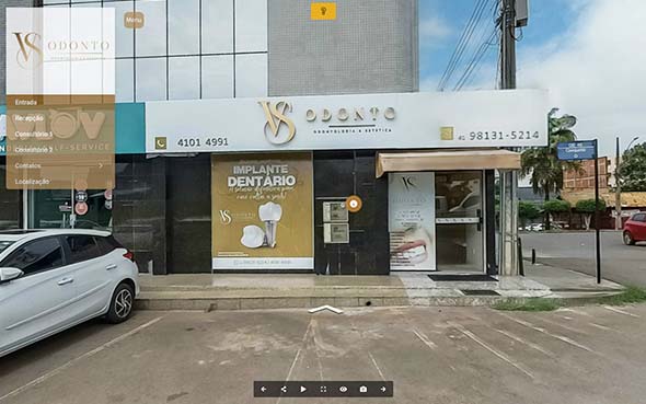 Imagem inicial do tour virtual