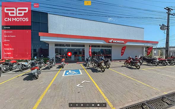 Imagem inicial do tour virtual