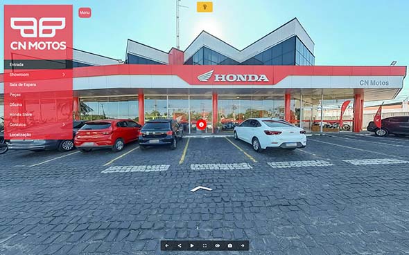 Imagem inicial do tour virtual