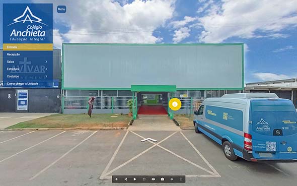 Imagem inicial do tour virtual