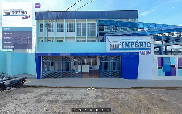 Imagem inicial do tour virtual