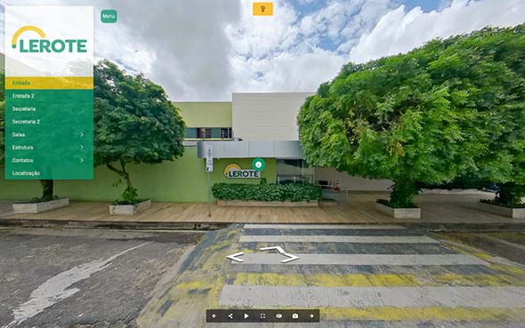 Imagem inicial do tour virtual