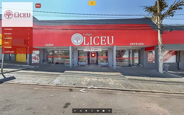 Imagem inicial do tour virtual