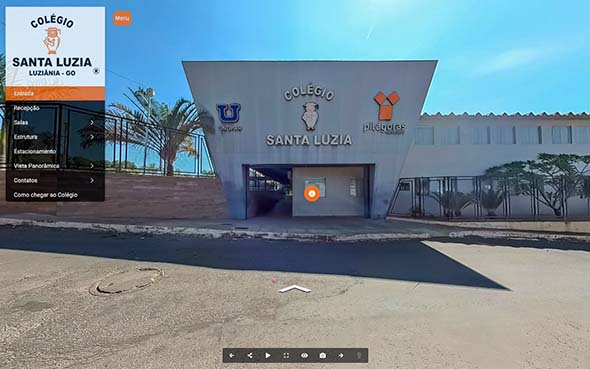 Imagem inicial do tour virtual