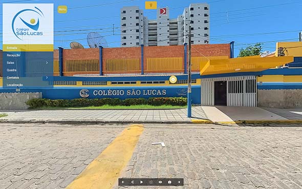 Imagem inicial do tour virtual