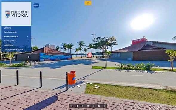 Imagem inicial do tour virtual