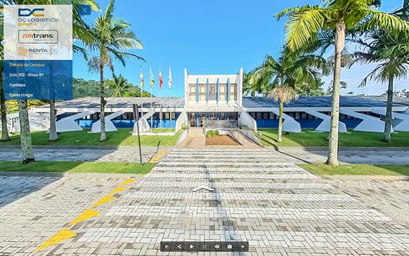 Imagem inicial do tour virtual