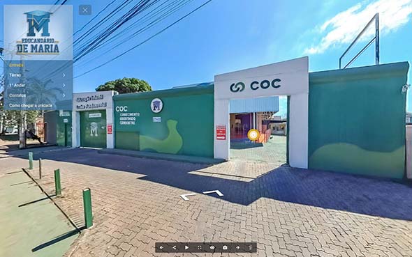 Imagem inicial do tour virtual