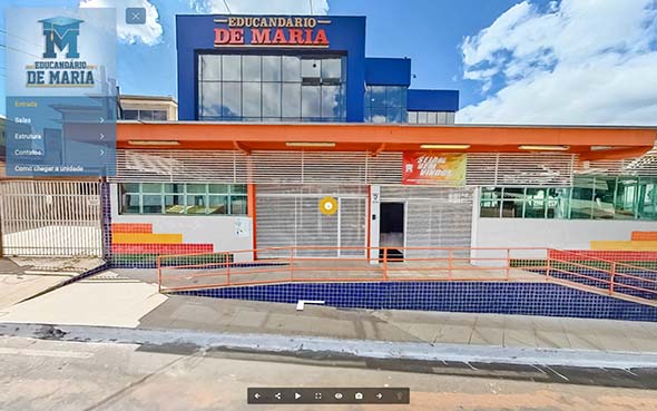 Imagem inicial do tour virtual
