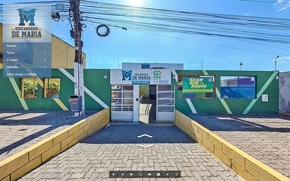 Imagem inicial do tour virtual