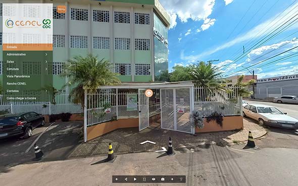 Imagem inicial do tour virtual