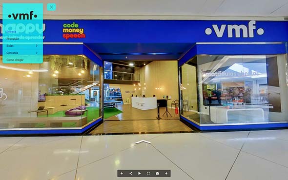 Imagem inicial do tour virtual
