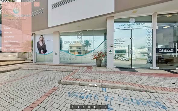 Imagem inicial do tour virtual